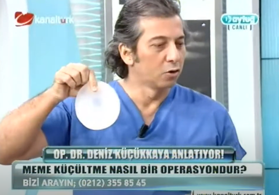 Op. Dr. Deniz KÜÇÜKKAYA – Meme Küçültme (Dr.Aytuğ – KanalTürk)