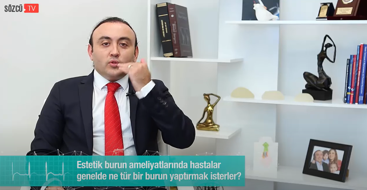 Estetik Burun Ameliyatlarında Hastalar Genelde Ne Tür Bir Burun Yaptırmak İsterler? (SÖZCÜ TV)